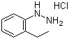 structure of CAS# 19398-06-2, 2-Ethylphenylhydrazine hydrochloride;2-Ethylphenylhydrazine monohydrochloride