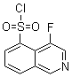 structure of CAS# 194032-33-2, 4-Fluoroisoquinoline-5-sulfonyl chloride