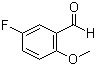 structure of CAS# 19415-51-1, 5-Fluoro-2-methoxybenzaldehyde;5-Fluoro-o-anisaldehyde
