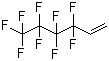 结构式 CAS# 19430-93-4, 全氟丁基乙烯; 1H,1H,2H-全氟-1-己烯; 3,3,4,4,5,5,6,6,6-九氟-1-己烯