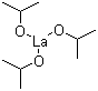 Lanthanum isopropoxide molecular structure (CAS 19446-52-7)