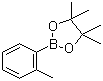 结构式 CAS# 195062-59-0, 2-甲基苯硼酸频那醇酯