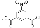 结构式 CAS# 1955-04-0, 3-甲酰氯-5-硝基苯甲酸甲酯