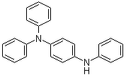 structure of CAS# 19606-98-5, 4-(Phenylamino)triphenylamine;N,N,N'-Triphenyl-1,4-phenylenediamine; N,N,N'-Triphenyl-p-phenylenediamine