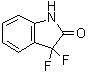 结构式 CAS# 197067-27-9, 3,3-二氟-1,3-二氢-2H-吲哚-2-酮
