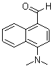 structure of CAS# 1971-81-9, 4-(Dimethylamino)-1-naphthaldehyde;4-(Dimethylamino)-1-naphthalenecarboxaldehyde