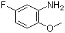 5-Fluoro-2-methoxyaniline molecular structure (CAS 1978-39-8)