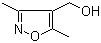 结构式 CAS# 19788-36-4, (3,5-二甲基-4-异恶唑基)甲醇
