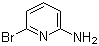 结构式 CAS# 19798-81-3, 2-氨基-6-溴吡啶; 2-溴-6-氨基吡啶