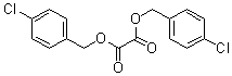 结构式 CAS# 19829-42-6, 二(4-氯苄基)草酸酯