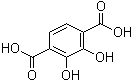 2,3-二羟基-1,4-苯二甲酸分子结构 (CAS 19829-72-2)
