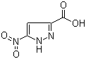 结构式 CAS# 198348-89-9, 5-硝基吡唑-3-羧酸