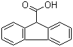 结构式 CAS# 1989-33-9, 9-芴甲酸