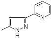 结构式 CAS# 19959-77-4, 2-(5-甲基-1H-吡唑-3-基)吡啶