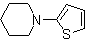 结构式 CAS# 19983-20-1, N-(2-噻吩基)哌啶