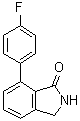 7-(4-Fluorophenyl)-2,3-dihydro-1H-isoindol-1-one molecular structure (CAS 200049-49-6)