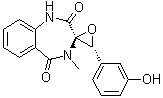 (-)-圆弧菌醇分子结构 (CAS 20007-85-6)