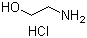 structure of CAS# 2002-24-6, 2-Aminoethanol hydrochloride;Colamine hydrochloride; Ethanolamine hydrochloride; MEA hydrochloride; Monoethanolamine hydrochloride; Monoethanolaminium chloride