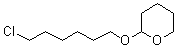 structure of CAS# 2009-84-9, 2-(6-Chlorohexyloxy)tetrahydro-2H-pyran;2-(6-Chlorohexyloxy)tetrahydropyran; 6-(Tetrahydropyranyloxy)hexyl chloride; 6-Chloro-1-hexyl 2-tetrahydropyranyl ether; NSC 314555