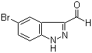 结构式 CAS# 201227-38-5, 5-溴吲唑-3-甲醛