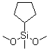 环戊基二甲氧基甲基硅烷分子结构 (CAS 201543-79-5)