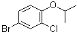 structure of CAS# 201849-21-0, 4-Bromo-2-chloro-1-isopropoxybenzene;4-Bromo-2-chloro-1-(1-methylethoxy)benzene; 4-Bromo-2-chloro-1-[(1-methylethyl)oxy]benzene