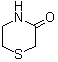 结构式 CAS# 20196-21-8, 3-硫代吗啉酮