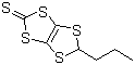 structure of CAS# 202126-48-5, 5-Propyl-1,3-dithiolo[4,5-d]-1,3-dithiole-2-thione