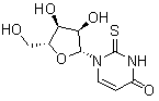 结构式 CAS# 20235-78-3, 2-硫代尿苷