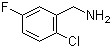 structure of CAS# 202522-23-4, 2-Chloro-5-fluorobenzylamine