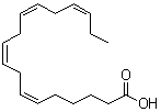 结构式 CAS# 20290-75-9, 全顺式-6,9,12,15-十八碳四烯酸