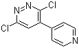 structure of CAS# 202931-70-2, 3,6-Dichloro-4-(4-pyridinyl)pyridazine