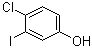 结构式 CAS# 202982-72-7, 4-氯-3-碘苯酚