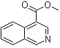 结构式 CAS# 20317-40-2, 4-异喹啉甲酸甲酯