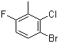 structure of CAS# 203302-92-5, 2-Chloro-3-bromo-6-fluorotoluene;3-Bromo-2-chloro-6-fluorotoluene