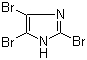 结构式 CAS# 2034-22-2, 2,4,5-三溴咪唑