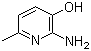 structure of CAS# 20348-16-7, 2-Amino-3-hydroxy-6-methylpyridine;2-Amino-6-methylpyridin-3-ol; 2-Amino-3-hydroxy-6-picoline