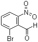 structure of CAS# 20357-21-5, 2-Bromo-6-nitrobenzaldehyde