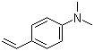 structure of CAS# 2039-80-7, 4-Dimethylaminostyrene;N,N-Dimethyl-4-vinylaniline; p-(Dimethylamino)styrene