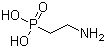 结构式 CAS# 2041-14-7, 2-氨基乙基膦酸; 2-氨乙基膦酸