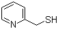 structure of CAS# 2044-73-7, 2-Pyridinemethanethiol;2-(Mercaptomethyl)pyridine; Pyridine-2-thiocarbinol