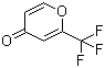 structure of CAS# 204516-31-4, 2-(Trifluoromethyl)-4H-pyran-4-one