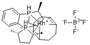 structure of CAS# 205064-10-4, (+)-1,2-Bis((2S,5S)-2,5-dimethylphospholano)benzene(1,5-cyclooctadiene)rhodium(I) tetrafluoroborate;Cycloocta-1,5-diene (2S,5S)-1-[2-[(2S,5S)-2,5-dimethylphospholan-1-yl]phenyl]-2,5-dimethylphospholane rhodium;tetrafluoroborate