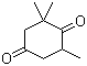 结构式 CAS# 20547-99-3, 2,2,6-三甲基-1,4-环己二酮