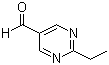 结构式 CAS# 205518-89-4, 2-乙基-5-嘧啶甲醛