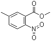 structure of CAS# 20587-30-8, Methyl 5-methyl-2-nitrobenzoate;5-Methyl-2-nitrobenzoic acid methyl ester; Methyl 6-nitro-m-toluate