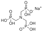 structure of CAS# 20592-85-2, Sodium amino-tris(methylenesulphonate);Aminotrimethylenephosphonic acid  sodium salt; ATMP-4Na