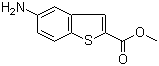 结构式 CAS# 20699-85-8, 5-氨基苯并噻吩-2-羧酸甲酯