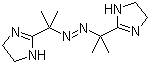 结构式 CAS# 20858-12-2, 偶氮二咪唑啉基丙烷; 2,2'-偶氮二[2-(2-咪唑啉-2-基)丙烷]
