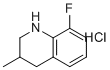 结构式 CAS# 2089256-06-2, 8-氟-3-甲基-1,2,3,4-四氢喹啉盐酸盐